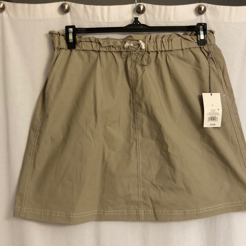 A New Day khaki skirt Large